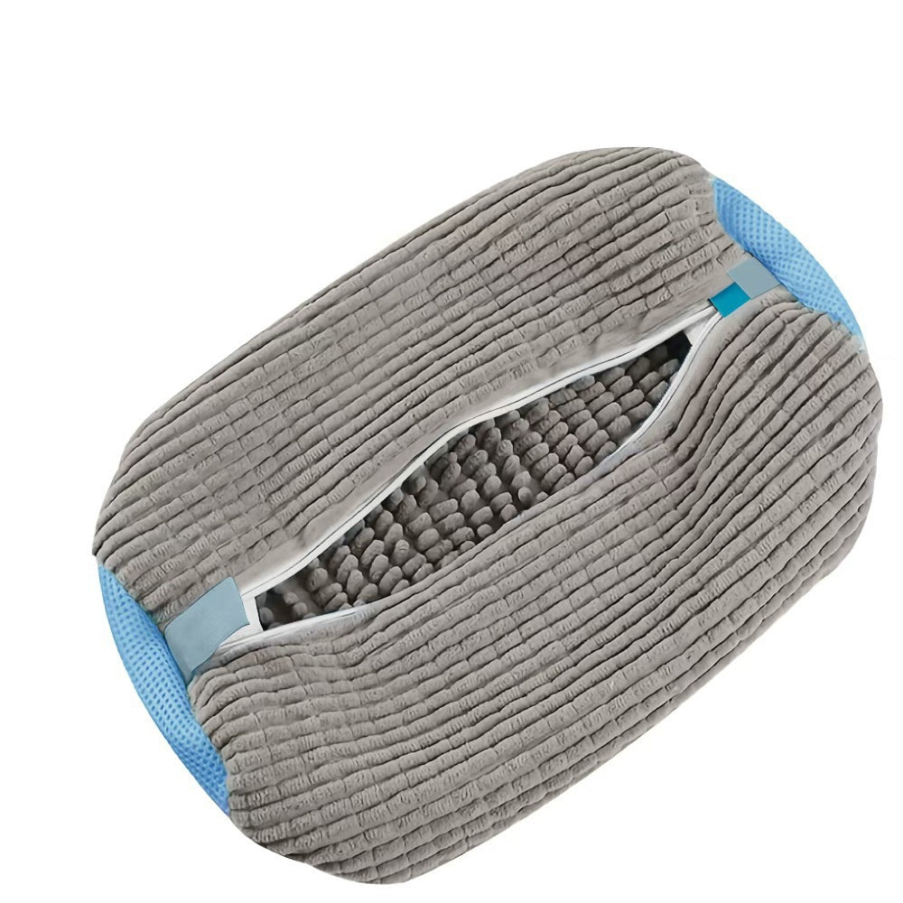 🎁Shoe Washing Machine Bag Laundry Shoe Bag for Washer and Dryer Reusable 2pc Shoe Cleaning Bags for Sneakers 360° Deep Cleaning Machine for All Shoes Types With Self-locking Zipper
