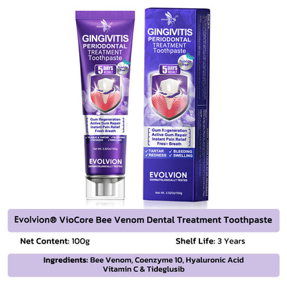 🇺🇸❤️🦷Evolvion® Bee Venom Gingivitis & Periodontitis Treatment Toothpaste🎁