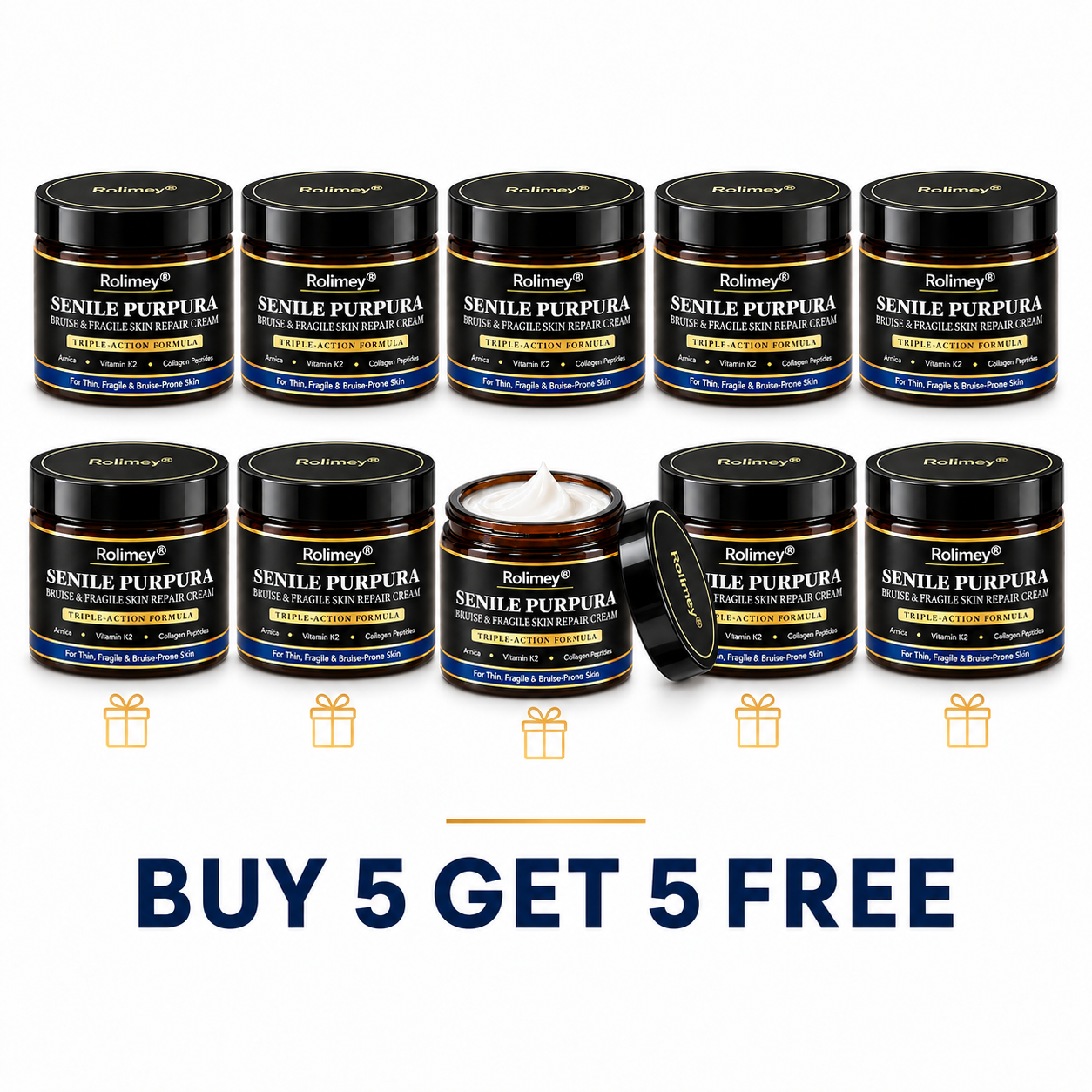 10 Jars(✨Buy five get five free ✨)