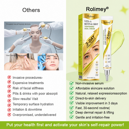 ✅Rolimey® Botox & Vita-A Retinol Shot Wrinkle-Lift Tightening cream - Last Day Promotion 70% OFF