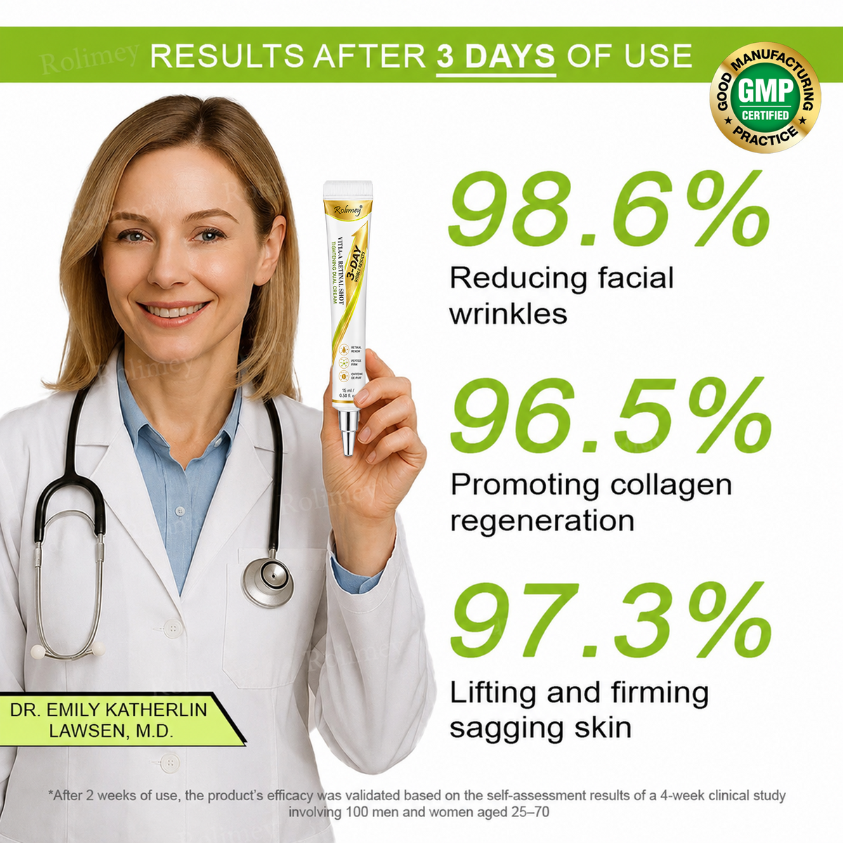 ✅Rolimey® Botox & Vita-A Retinol Shot Wrinkle-Lift Tightening cream - Last Day Promotion 70% OFF