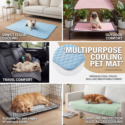 Summer Cooling Mat & Sleeping Pad for Pets, Kids and Adults