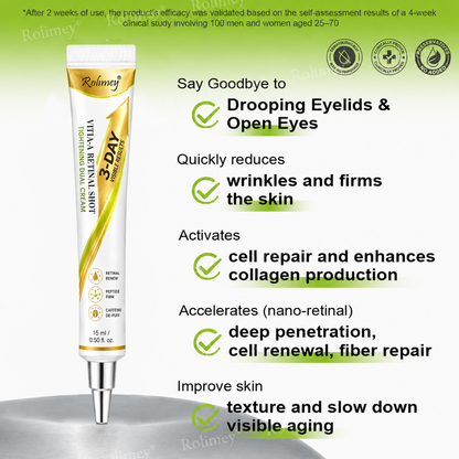 ✅Rolimey® Botox & Vita-A Retinol Shot Wrinkle-Lift Tightening cream - Last Day Promotion 70% OFF