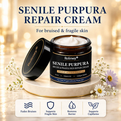 💥 2026 Best-Selling Skin Care | Rolimey® Bruise Care Cream | Advanced Care for Fragile, Aging & Bruise-Prone Skin