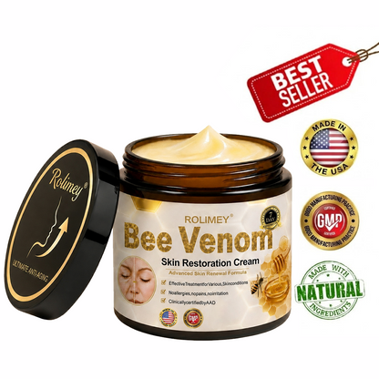 🌟Rolimey® Bee venom Pro Comprehensive Cream —Tightening for Skin Types