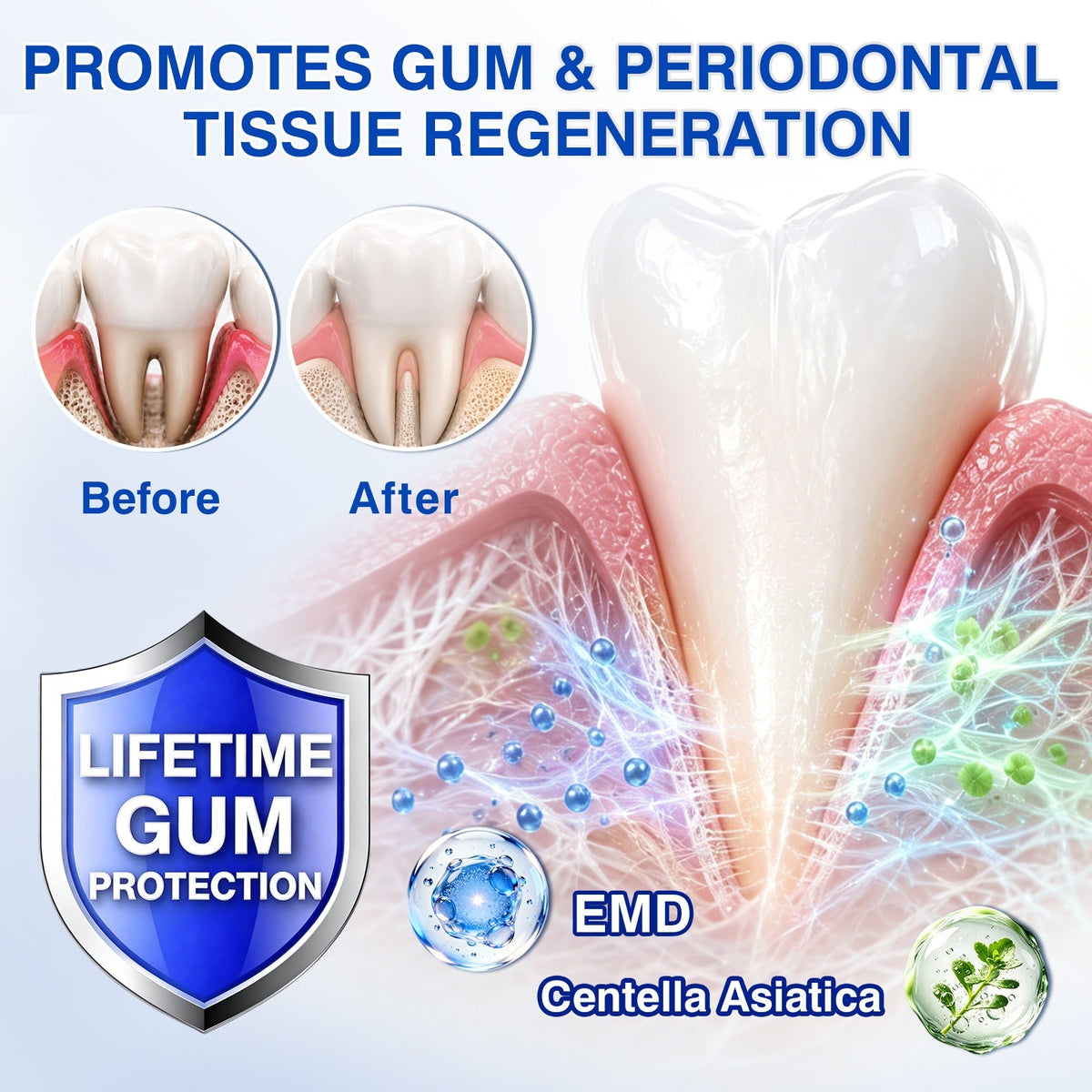 🎁🦷30% OFF for GumRevive Periodontal Repair Gel🛡️