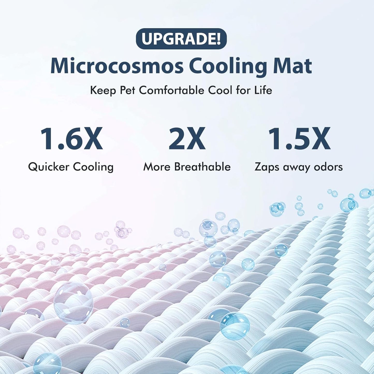 Summer Cooling Mat & Sleeping Pad for Pets, Kids and Adults