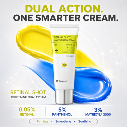 🔥Rolimey® Vita-A Retinal Shot Tightening Dual Cream - Last Day Promotion 70% OFF