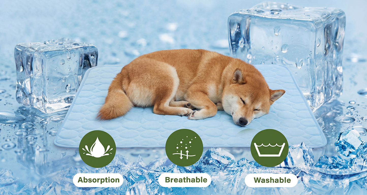 Summer Cooling Mat & Sleeping Pad for Pets, Kids and Adults