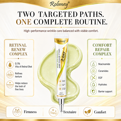 ✅Rolimey® Botox & Vita-A Retinol Shot Wrinkle-Lift Tightening cream - Last Day Promotion 70% OFF