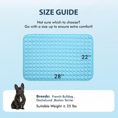 Summer Cooling Mat & Sleeping Pad for Pets, Kids and Adults