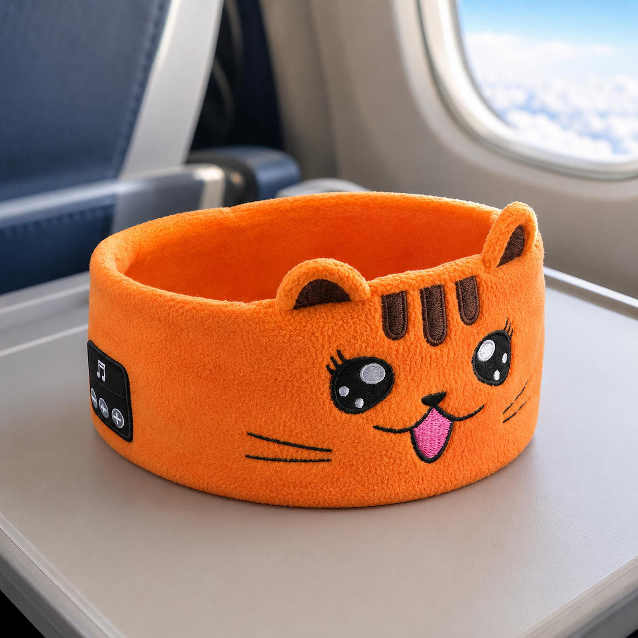 🌙 🎶Cozy Bluetooth 5.0 Sleep Headband 🎧 – Soft Wireless Music Headphones for Kids & Adults, Relax, Sleep & Enjoy Music Anywhere