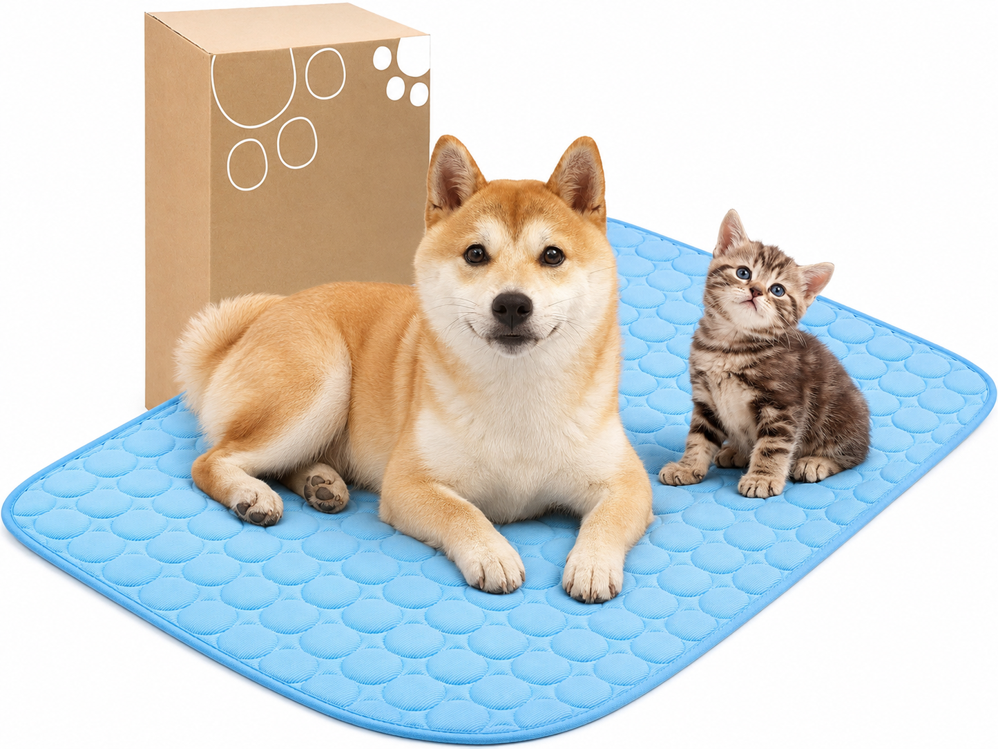 Summer Cooling Mat & Sleeping Pad for Pets, Kids and Adults
