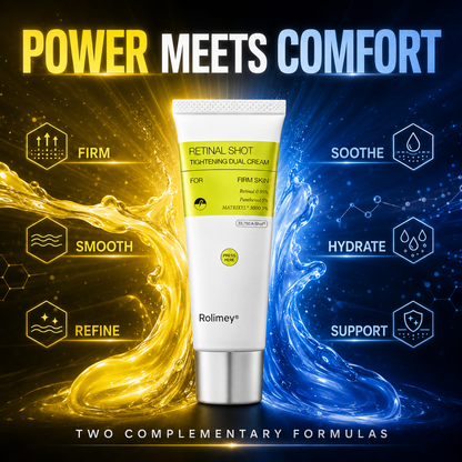 🔥Rolimey® Vita-A Retinal Shot Tightening Dual Cream - Last Day Promotion 70% OFF