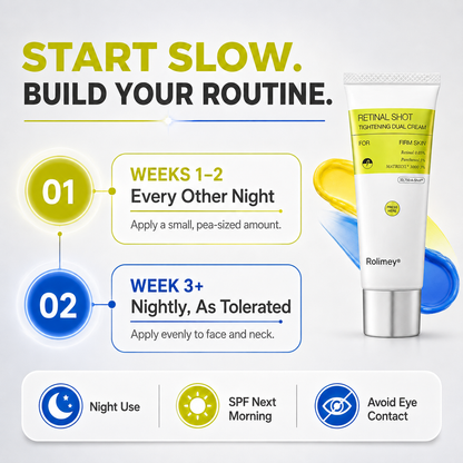 🔥Rolimey® Vita-A Retinal Shot Tightening Dual Cream - Last Day Promotion 70% OFF