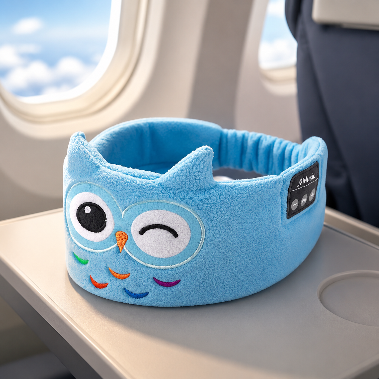 🌙 🎶Cozy Bluetooth 5.0 Sleep Headband 🎧 – Soft Wireless Music Headphones for Kids & Adults, Relax, Sleep & Enjoy Music Anywhere