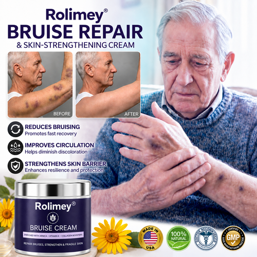 ✨👩‍⚕️Rolimey® BruiseRepair & Skin-Strengthening Cream-Advanced daily care forbruise-prone skin