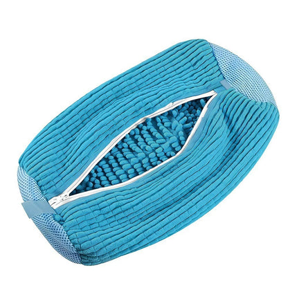 🎁Shoe Washing Machine Bag Laundry Shoe Bag for Washer and Dryer Reusable 2pc Shoe Cleaning Bags for Sneakers 360° Deep Cleaning Machine for All Shoes Types With Self-locking Zipper