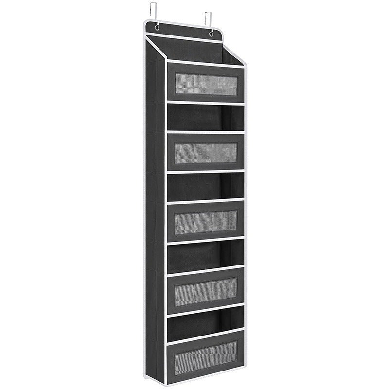 🚪 Over the Door Organizer with 5 Shelves & 10 Mesh Pockets | Heavy-Duty Hanging Door Storage, 55lbs Capacity, Space Saver for Bedroom, Bathroom, Nursery & Dorm
