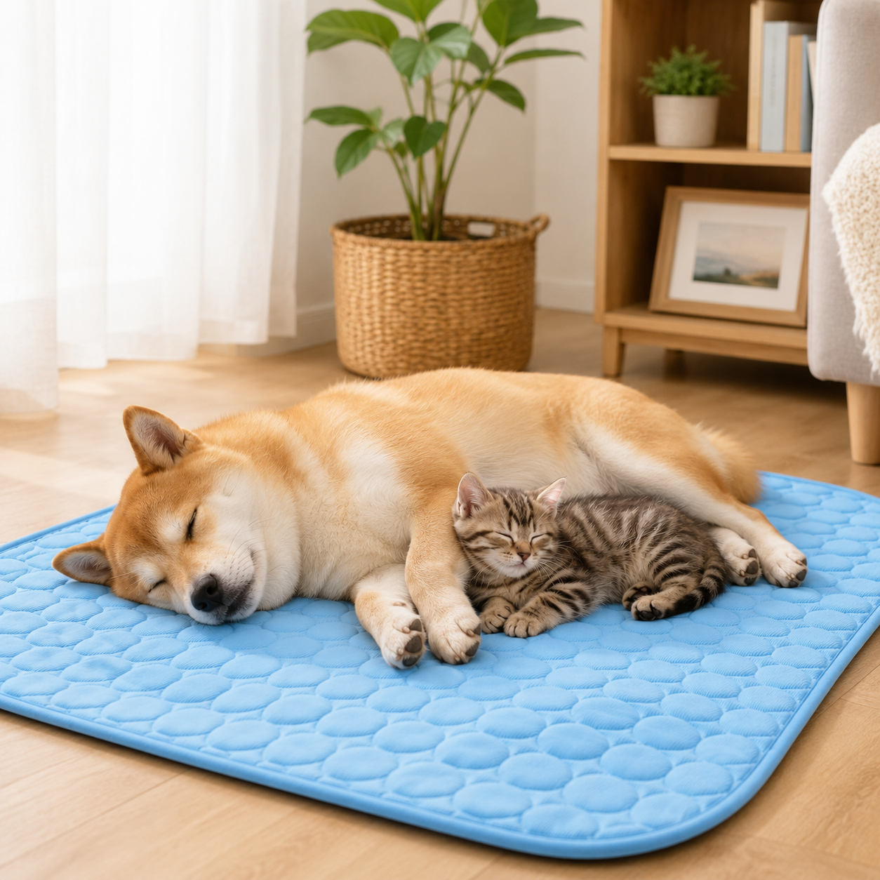 Summer Cooling Mat & Sleeping Pad for Pets, Kids and Adults